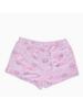 OMG Accessories Fleece Printed Cozy Short {Orchid Floral Bow Print}