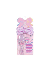 OMG Accessories Floral Bow Print Spa Kit {Orchid}