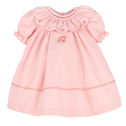 Sophie & Lucas SL3940 The Pumpkin Ruffle Dress {Peach} F25