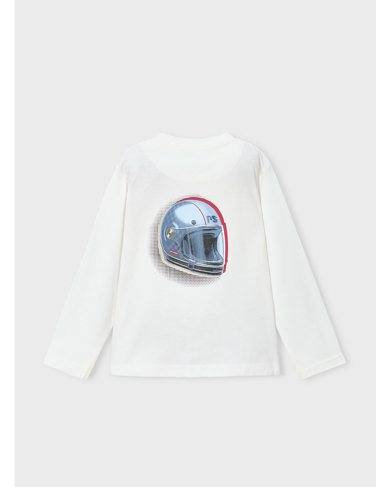 Mayoral Jogging Set w/ Race T-Shirt {Navy/Cherry}