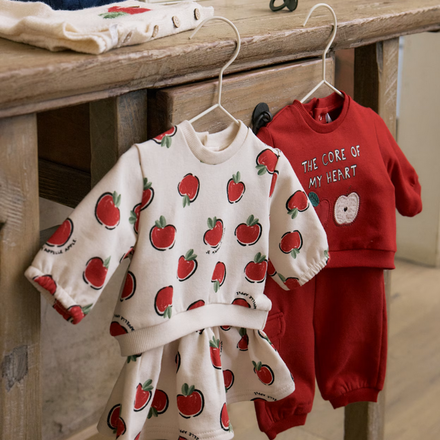 Mayoral 2630 Apple Skirt Set {Ivory/Red} F25