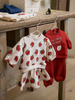 Mayoral 2630 Apple Skirt Set {Ivory/Red} F25