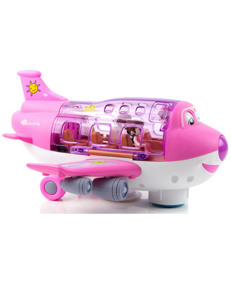 Haute Socks Airliner Universal Toy {Pink}