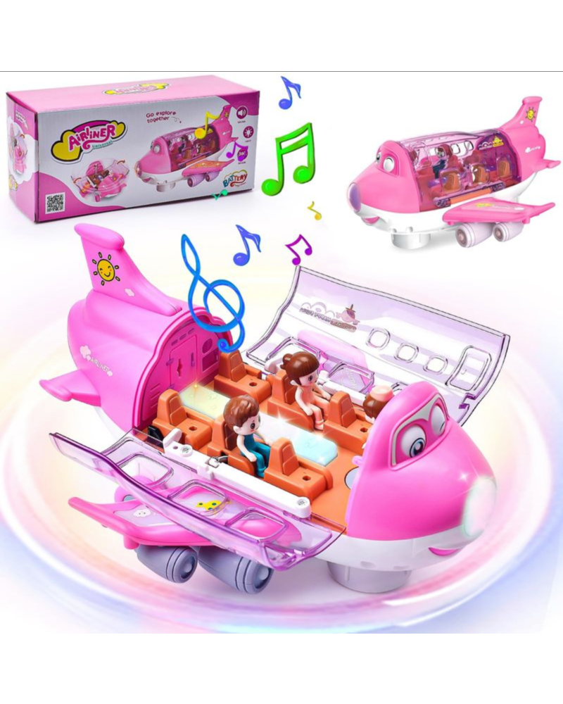 Haute Socks Airliner Universal Toy {Pink}