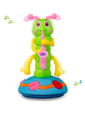 Haute Socks Musical Twisted Worm {Pink/Green}