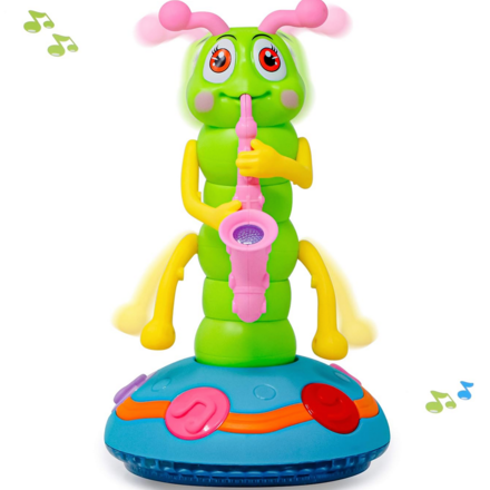 Haute Socks Musical Twisted Worm {Pink/Green}