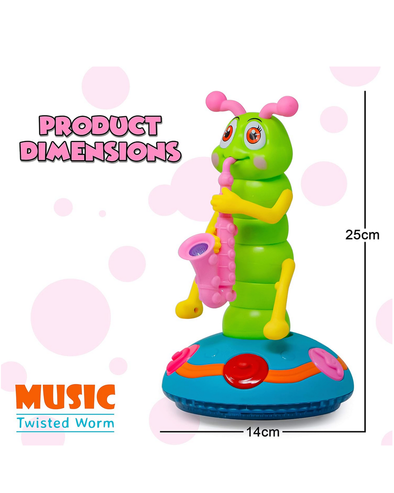 Haute Socks Musical Twisted Worm {Pink/Green}