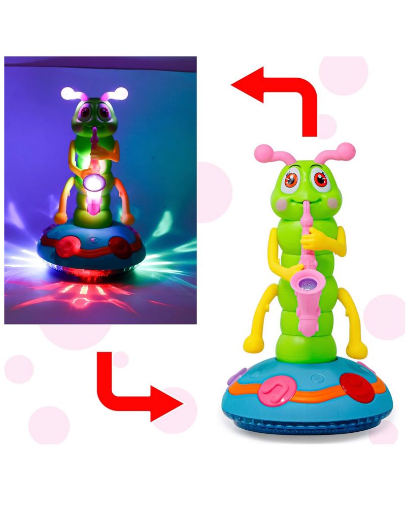 Haute Socks Musical Twisted Worm {Pink/Green}