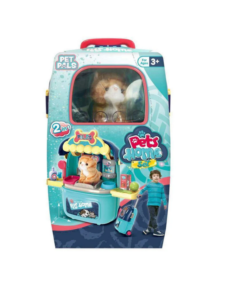 Haute Socks 2 in 1 Pet Care Play Set {Pet Pals} Blue