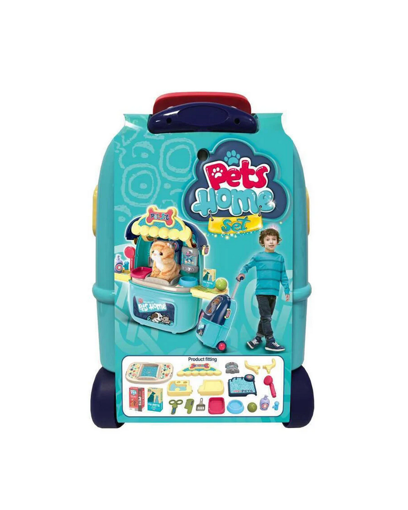 Haute Socks 2 in 1 Pet Care Play Set {Pet Pals} Blue