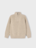 Mayoral Quarter Zip Sweater{Sand}