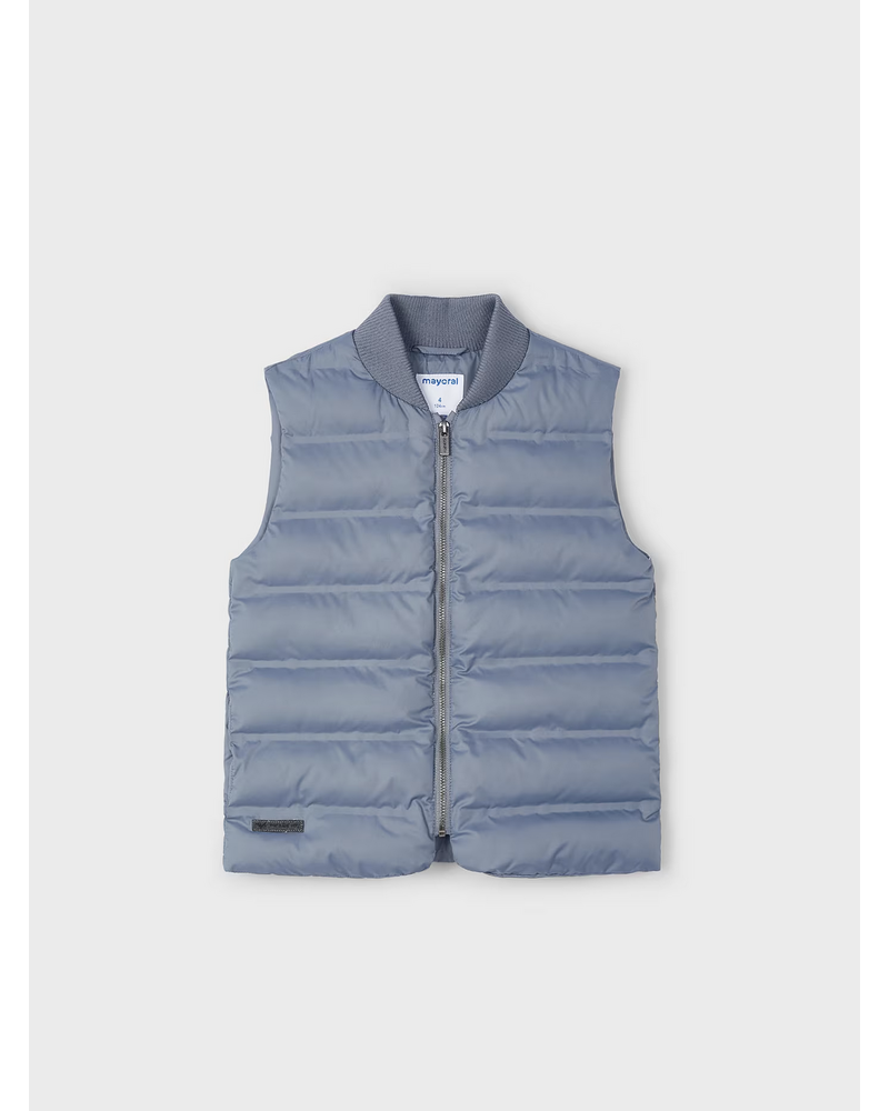 Mayoral Padded Vest {Cloud Blue}