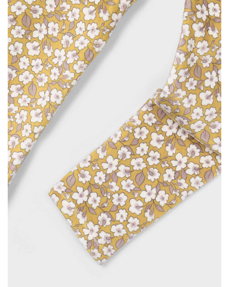 Mayoral Floral Sweater & Leggings Set {Mustard/Ivory}