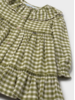 Mayoral Gingham Ruffle Dress Dress {Bay Leaf}