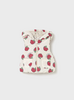 Mayoral Apple 3PC Vest/Bloomer Set{Ivory/Red}