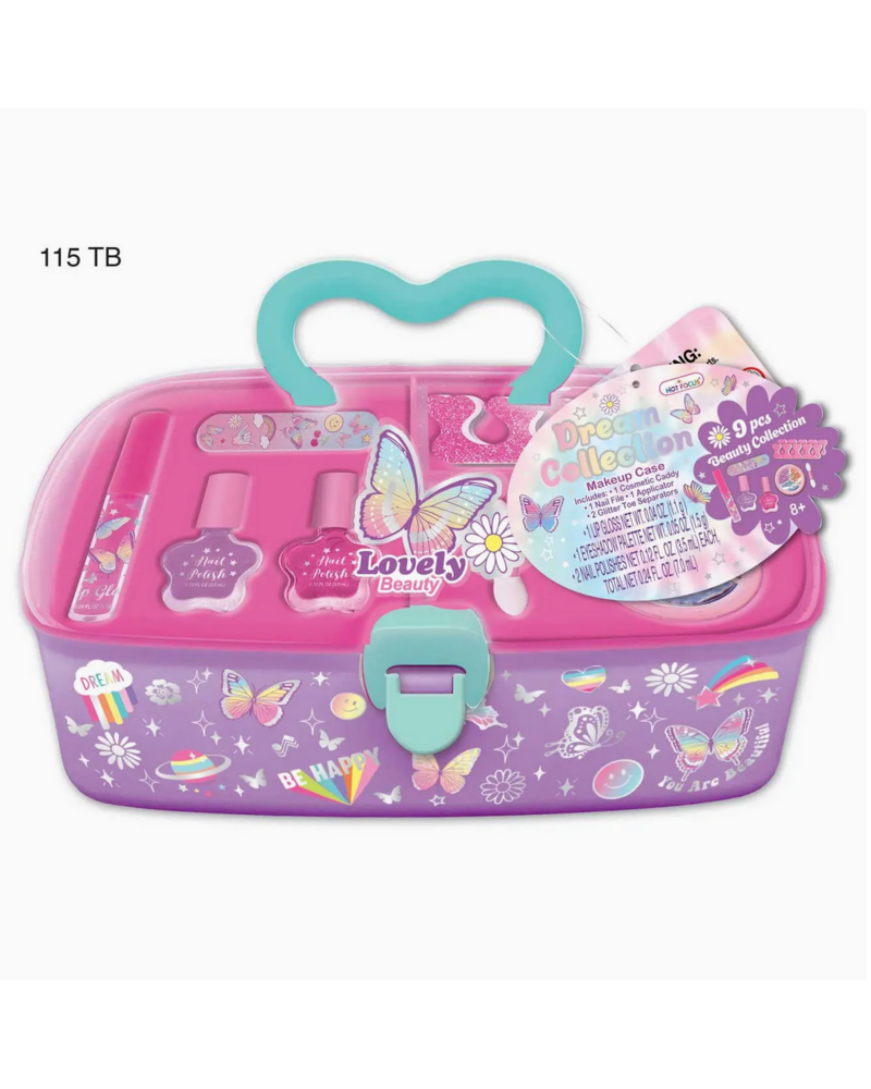 Hot Focus Inc. Dream Collection Makeup Case  {Tie Die Butterfly}