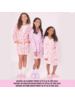 OMG Accessories Fleece Printed Bath Robe {Pink Bow Print}