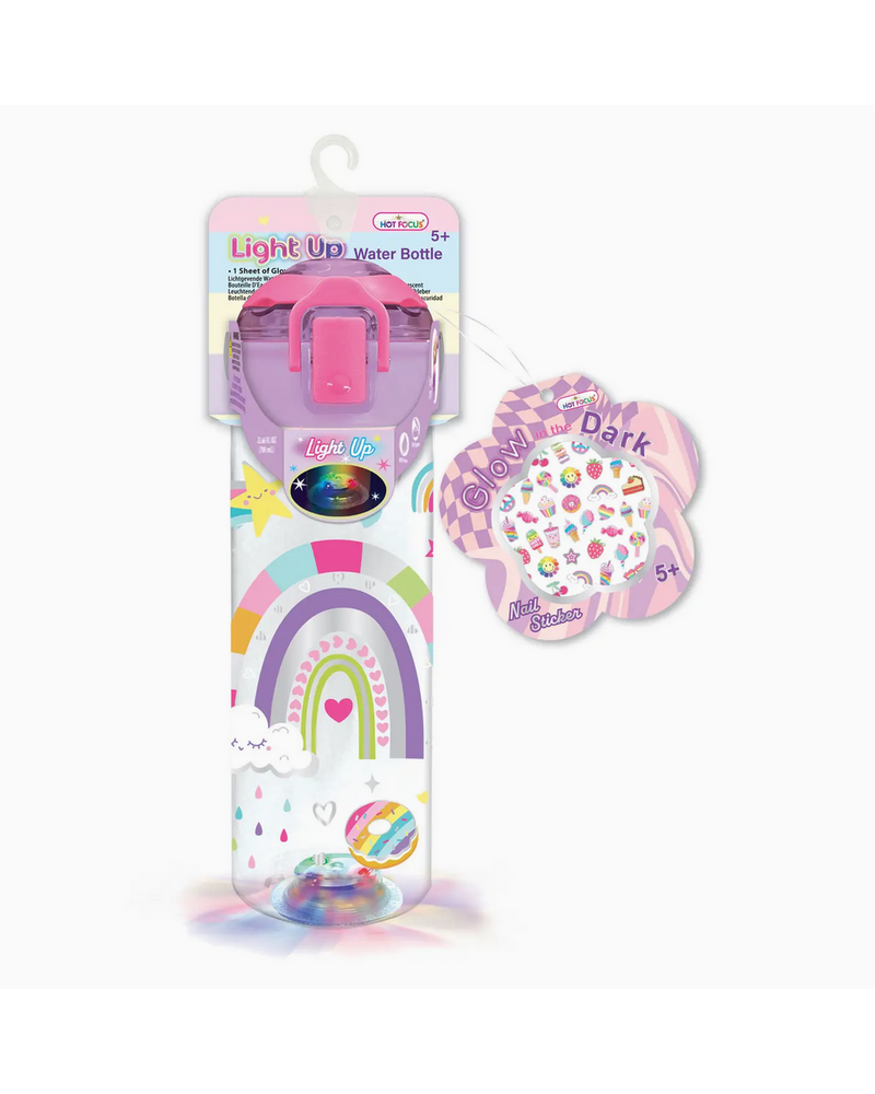 Hot Focus Inc. Light Up Water Bottle {Rainbow}