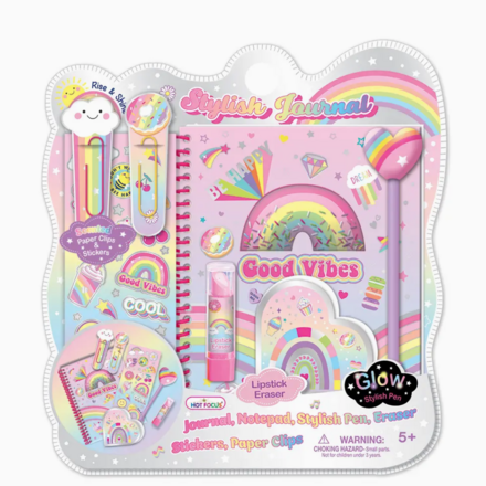 Hot Focus Inc. Stylish Journal {Rainbow}