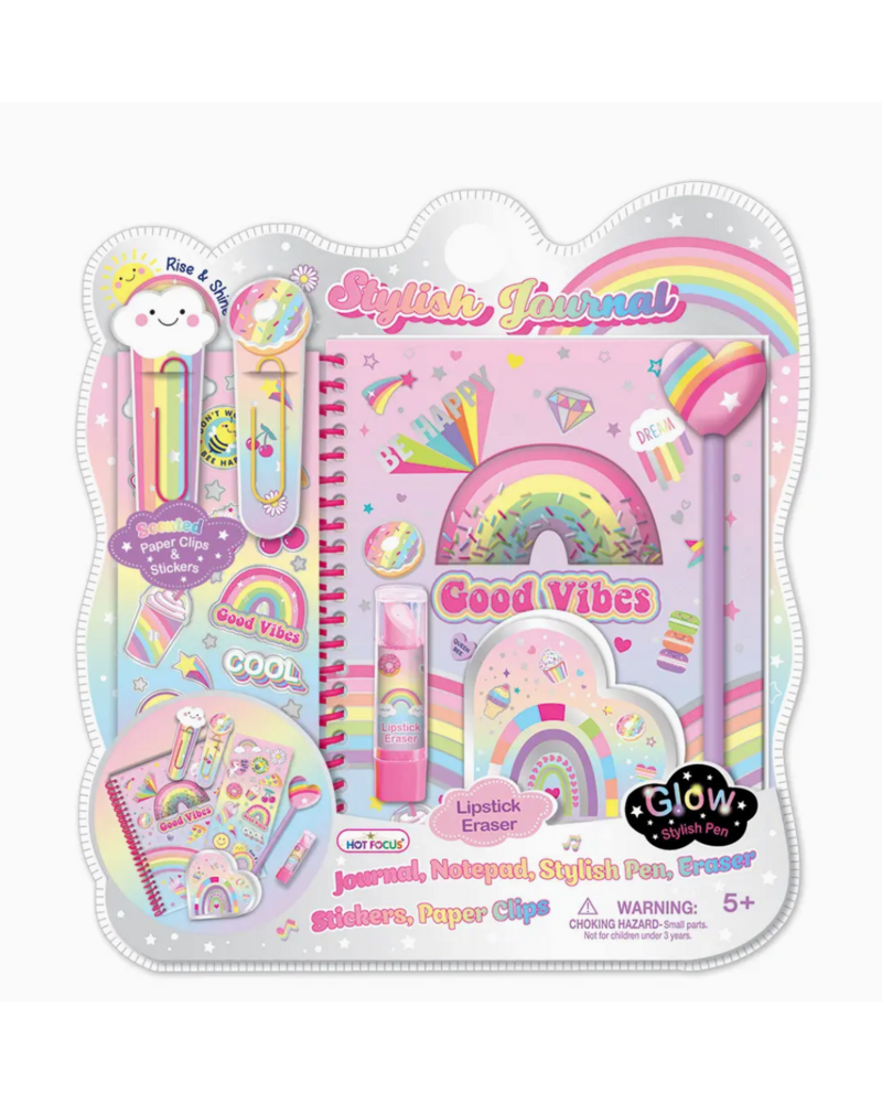 Hot Focus Inc. Stylish Journal {Rainbow}