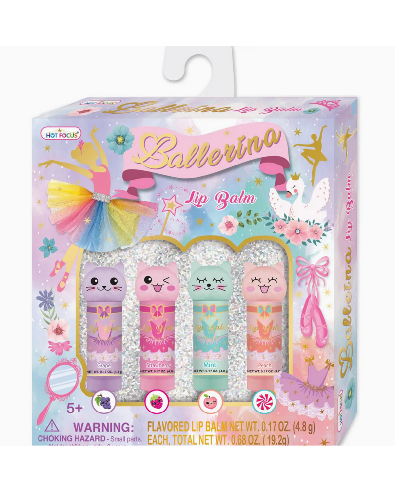 Hot Focus Inc. Ballerina Lip Balm {Rainbow}