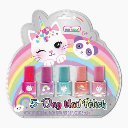 Hot Focus Inc. 5 Day Nail Polish {Caticorn}