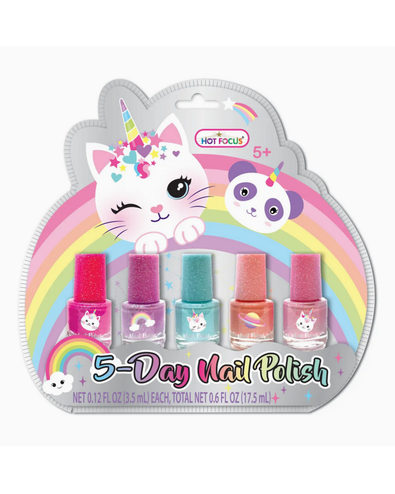 Hot Focus Inc. 5 Day Nail Polish {Caticorn}