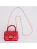 Sparkle Sisters Clear Jelly Purse {Red}
