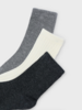 Mayoral 3 Pack Socks {Ivory/Gray/Slate}