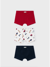 Mayoral 3 Pack Boxers {Red}