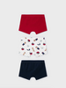Mayoral 3 Pack Boxers {Red}