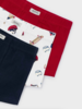 Mayoral 3 Pack Boxers {Red}