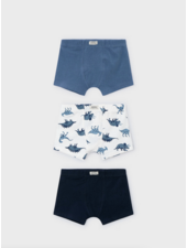 Mayoral 10035 3 Pack Boxers {Steel}