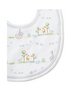 Noah's Print Bib {Light Blue}