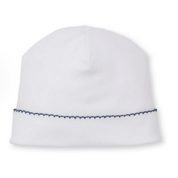 Basic Hat {White/Navy}