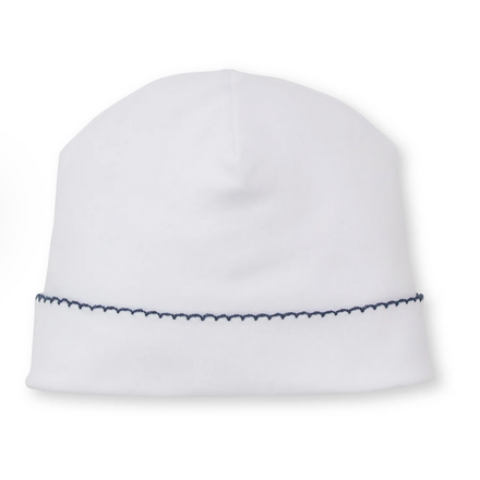 Basic Hat {White/Navy}