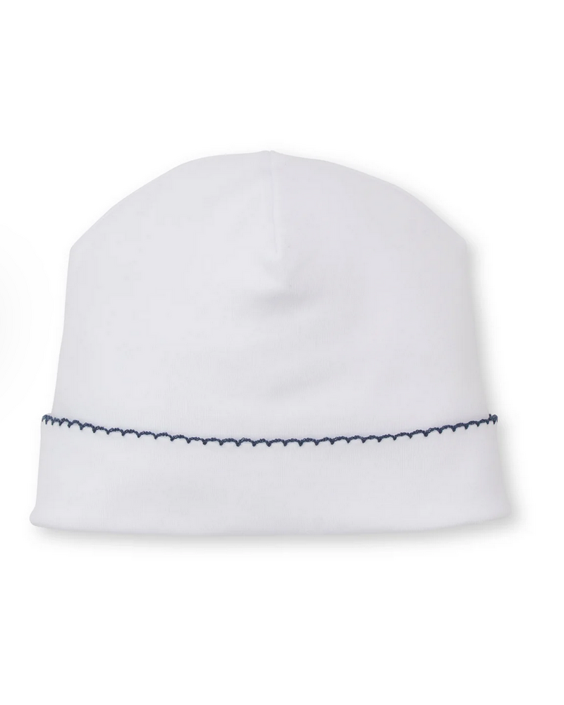 Basic Hat {White/Navy}