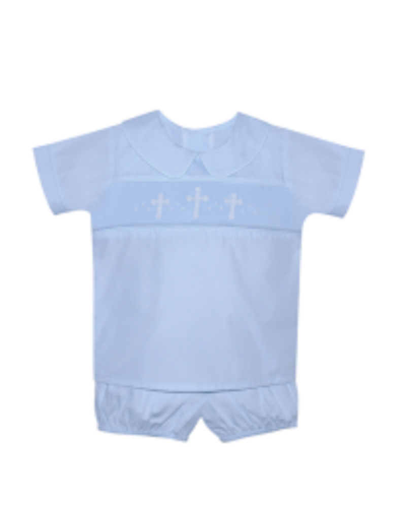 Remember Nguyen Cross Madison Short Set {Lt. Blue}