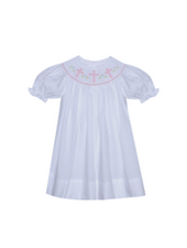 Remember Nguyen Cross Savannah Bishop Dress {White}