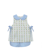 Remember Nguyen Wildflower Ingram Short Set {Print}