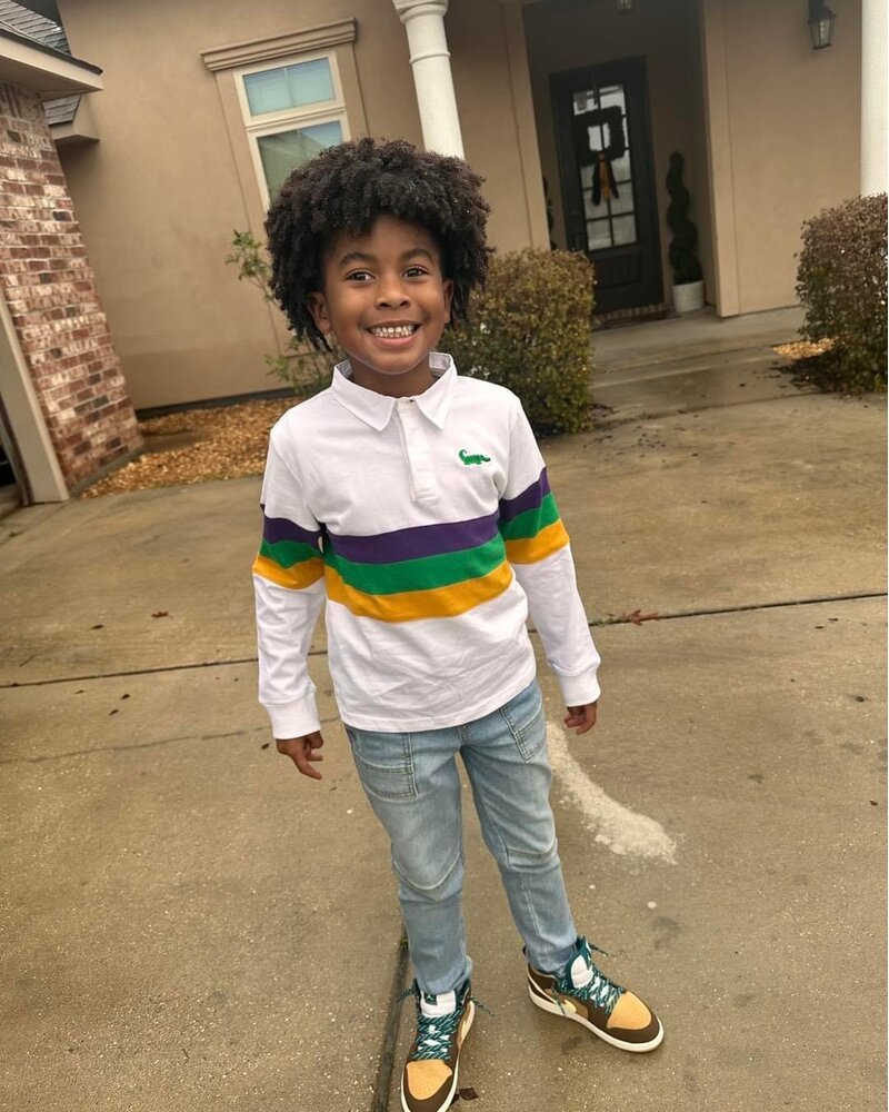 Mardi Gras Rugby Shirt