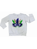 Mardi Gras Sequin Mask L/S Shirt