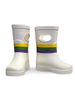 Petit Vivie Mardi Gras Major Rain Boots {White}