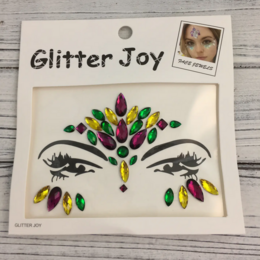 SongLily Mardi Gras Face Jewels 01