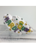 SongLily Mardi Gras "Mardi Queen" Headband {White}