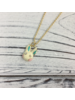 SongLily Tiny Easter Bunny Necklace