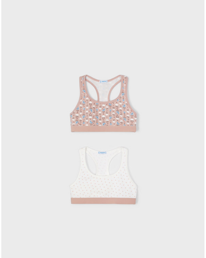Mayoral 2 Pack Girls Training Bra {Rosy}