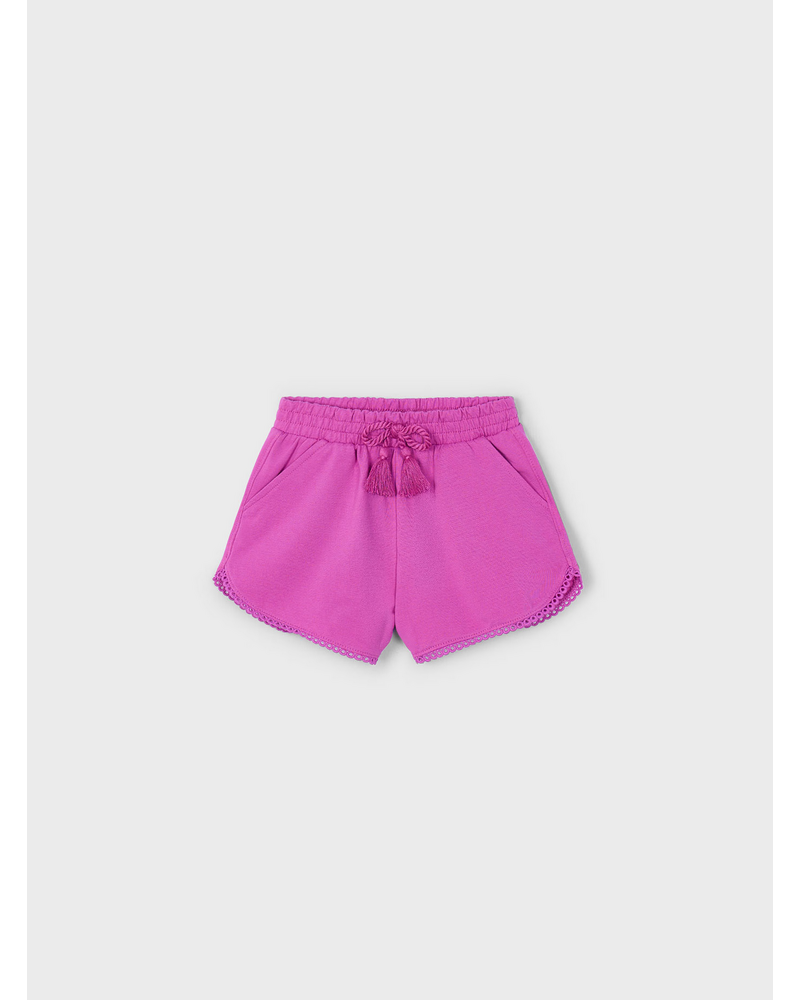 Mayoral Chenille Shorts {Orchid}