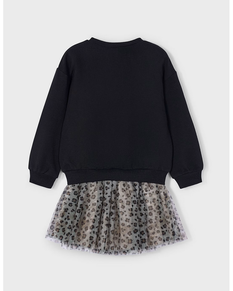 Mayoral Tulle Skirt Set {Tan/Gray} F25