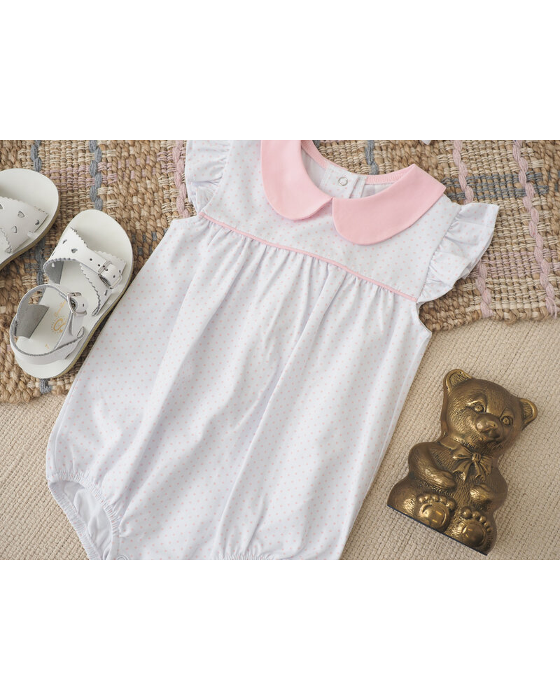 Cypress Row 254425S Classic Pink Dot Flutter Bubble {White} S26